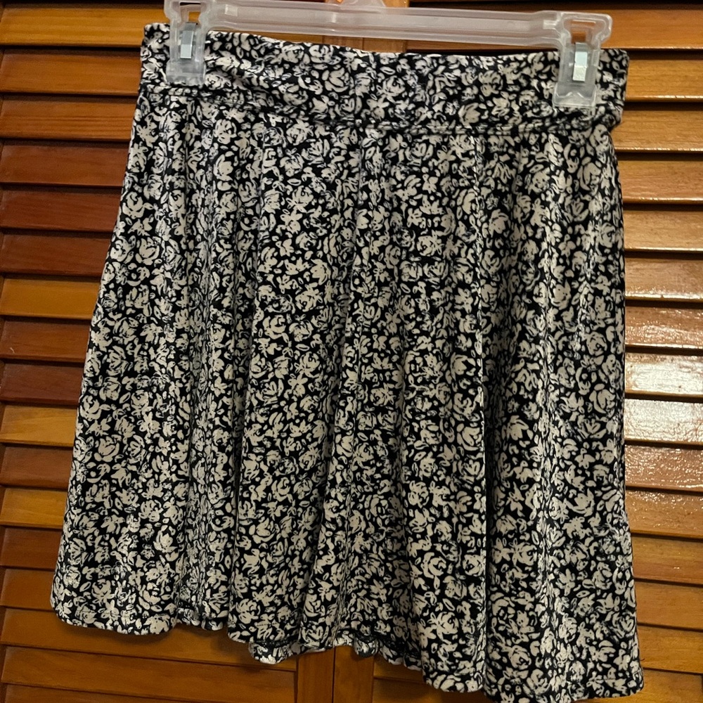 Hollister Floral Mini Skirt